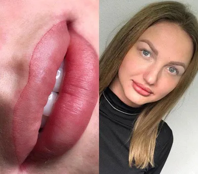 Татуаж губ с растушевкой в СПб: фото, цена, отзывы | Kramer PMU Studio