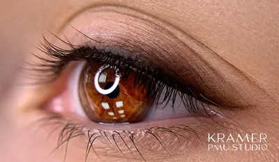 ᐉ Татуаж глаз и век Киев, цена, перманентный макияж глаз стрелки