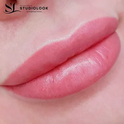 Перманентный макияж Татуаж губ | Фото татуаж губ
