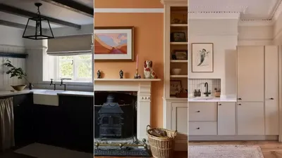 Персиковый цвет стен на кухне (78 фото) » НА ДАЧЕ ФОТО