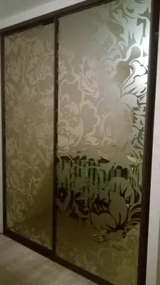 Угловой шкаф-купе с бронзовым зеркалом купить по цене 73500 руб. в магазине  «Мебель Москва»