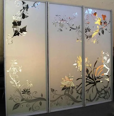 Пескоструйный рисунок на стекле - нанесение изображения на стекло в Курске