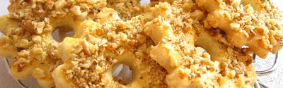Песочное печенье \"Кольца\" , пошаговый рецепт на 3708 ккал, фото,  ингредиенты - Анна
