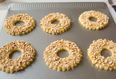 Песочные кольца с орехами по госту рецепт фото пошагово и видео - 1000.menu