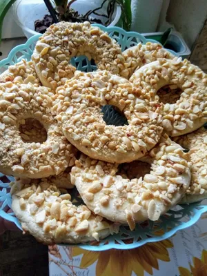 Песочные кольца с орехами - пошаговый рецепт с фото на Готовим дома