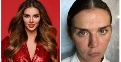 Разница на лицо: как российские знаменитости выглядят без макияжа -  Рамблер/женский
