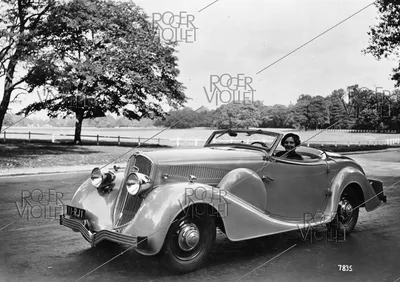 France, Doubs, Montbeliard, Sochaux, the museum of adventure Peugeot, the  first convertible in 1933 cuts 401 44 CH engine 4 cylinders 1720 cm cube in  79 copies Stock Photo - Alamy