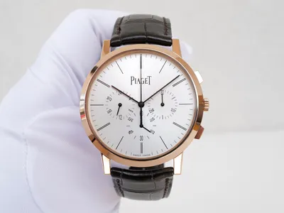 Piaget Altiplano Ultra-Thin Manual Wind Flyback Chronograph Dual Time 18K  Rose Gold: купить б/у часы по выгодной цене — BorysenkoWatch