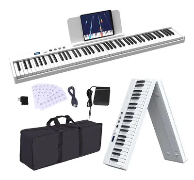 Портативное электрическое пианино 88 домашнее профессиональное обучающее  пианино цифровое пианино для начинающих умное электронное пианино |  AliExpress