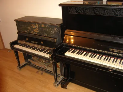 Легендарное пианино фортепиано красный октябрь ленинград уникальное  сокровище, цена 7000 грн - купить Музыкальные инструменты бу - Клумба