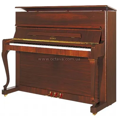 Пианино PETROF P 125F1 (6217) вишневого цвета - купить Пианино акустические