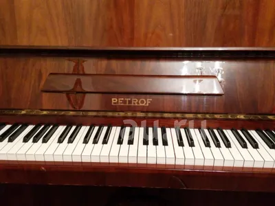 Подержанное пианино Petrof №481510 | модель: P 116 Modern | высота: 116 см.  | цена: 350000 руб. | Тюнерус.ру