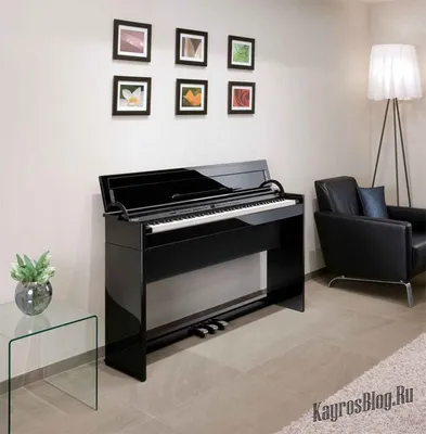 Цифровое пианино в интерьере дома и его функцинал