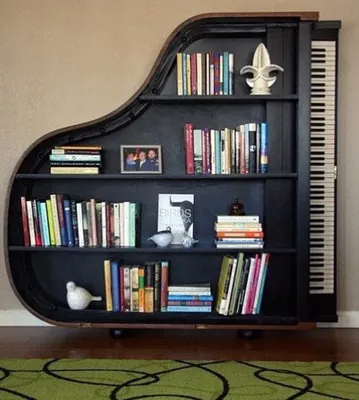 Современный дизайн комнаты со старинным пианино :: Стоковая фотография ::  Pixel-Shot Studio