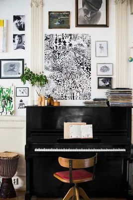 Пианино в доме: 17 красивых интерьеров – Фотоподборки