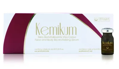 Prof_beauti_shop - Химический пилинг KEMIKUM 6 мл ПРОТОКОЛ ПРОЦЕДУРЫ  ПИЛИНГА KEMIKUM 1. Подготовка: очищение кожи, демакияж. 2. Равномерно  распределить препарат кисточкой (1-1, 5 мл) по всей поверхности кожи лица в  классической последовательности.