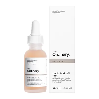 The Ordinary, Lactic Acid 5% + HA 2%, Сыворотка-пилинг с молочной кислотой,  30 ml-Herb.md