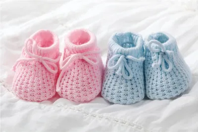 Теплые вязанные детские пинетки-сапожки на новорожденного, унисекс, на  мальчика и девочку, 0-6 месяцев (ID#1791001849), цена: 90 ₴, купить на  Prom.ua