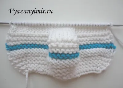 Теплые пинетки спицами | Warm baby booties knitting pattern - YouTube