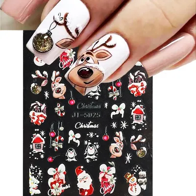 Pin de AmaliaCa en Craciun- nails | Galerias de arte de uñas, Uñas navidad,  Tutorial de uñas decoradas