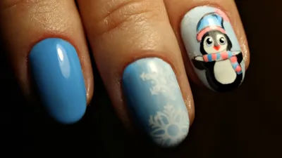 natalya_fedorko - Пингвин 🐧 😇🙃 . . . . #красивыеногти #дизайнногтей  #идеальныеблики #идеальныйманикюр #росписьгел… | Ногти, Красивые ногти,  Дизайнерские ногти