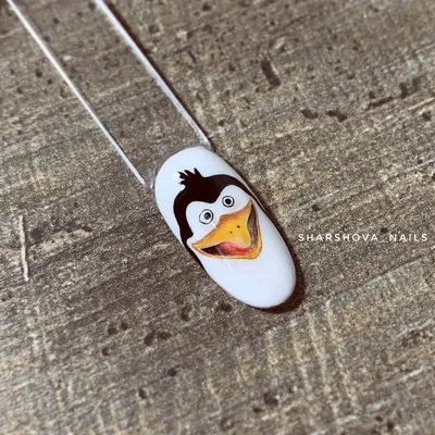 12 шт милый пингвин, наклейки для ногтей граффити наклейки для ногтей для  маникюра украшения | AliExpress