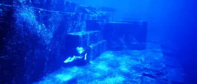 Подводные пирамиды Йонагуни. Достопримечательности Японии