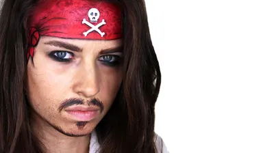 Пиратский макияж - 75 фото