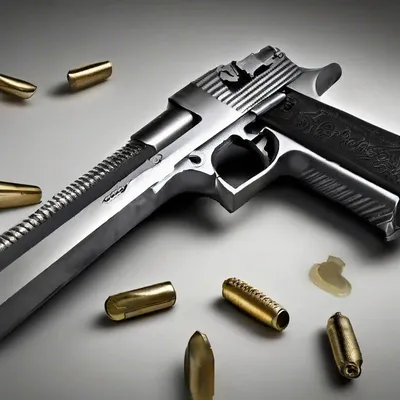 Макет пистолета Desert Eagle в масштабе 1:2 купить по цене 4900 руб. -  ГанМодель.ру