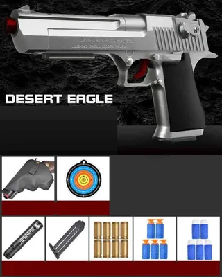 Пистолет охолощенный Retay EAGLE X (Desert Eagle) 9mm P.A.K. черный