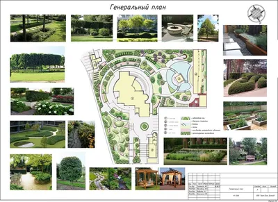 Создание генерального плана в ландшафтном дизайне - Lengazon