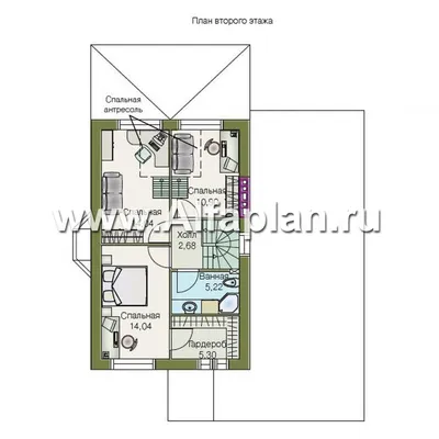 АРМАВИР 97 м2 - проект одноэтажного дома 10х12 с 3 спальнями