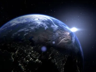Дегидратированная планета Земля без морей и воды, как пустыня, конец всей  жизни, пост-апокалипсический состав сток-видео - Видео насчитывающей ноча,  глобус: 163435741