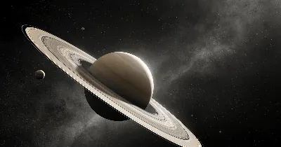 Сатурн с двумя кольцами на планете, эстетическое изображение сатурна фон  картинки и Фото для бесплатной загрузки