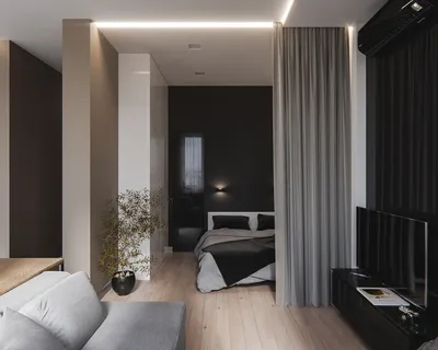 планировка студии 30 кв. м. | Small apartment design, Small apartment  interior, Apartment layout