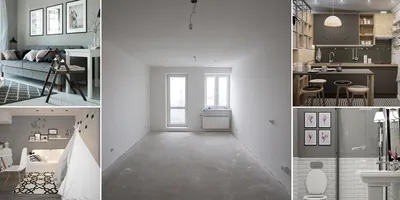 Квартира студия 30 кв.м - как ограничить спальню от кухни в дизайне (12  фото)