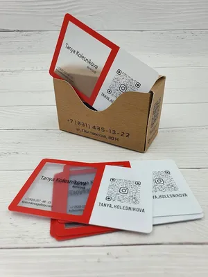 Изготовление пластиковых визиток - заказать печать визиток на пластике