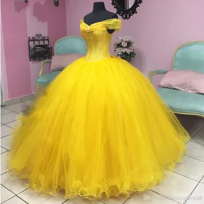 Белль в желтом платье - Дисней Принцессы - YouLoveIt.ru