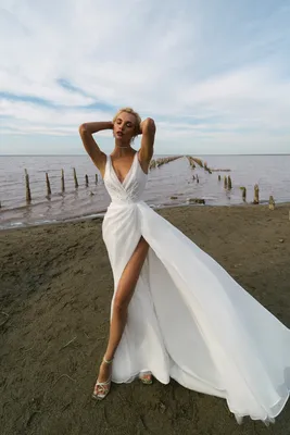KatrinJoan Платье летнее длинное больших размеров для пляжа хлопок