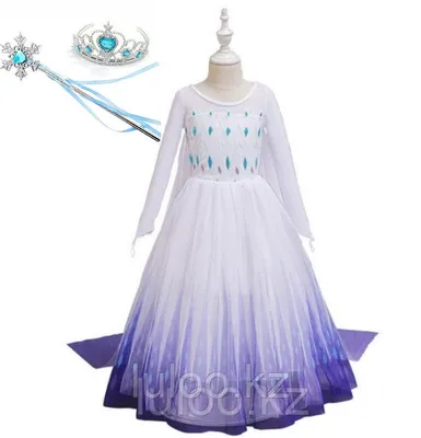 Платье Эльзы для девочек (id 15618593), купить в Казахстане, цена на Satu.kz