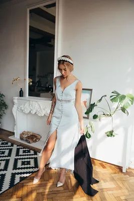 🍸 Коктейльное платье с пуговицами Emily 👗 Платья в аренду и напрокат  Story Dress Москва