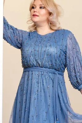 Купить Женское осенне-зимнее темпераментное однотонное плиссированное платье  с высокой талией и длинными рукавами на шнуровке | Joom