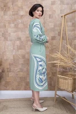 Платье-вышиванка современного кроя от производителя ТМ Глаздов