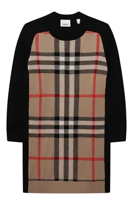 Купить Хлопковое платье Burberry 8047384 за 23800р. с доставкой