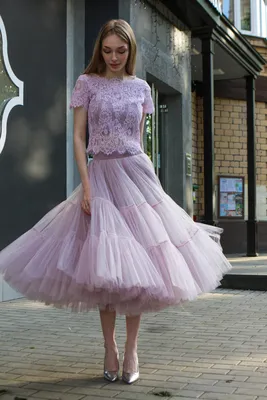 Свадебное платье Свадебное платье из плиссе фатина с объемными съемными  рукавами купить в Москве
