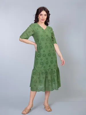 Новые женские летние платья из хлопка с вышивкой, винтажное платье vestidos  robe femme, повседневные платья трапециевидной формы с коротким рукавом  размера плюс | AliExpress