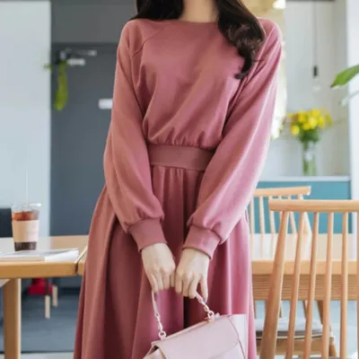 Красивые корейские платья оптом