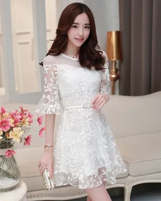 Платье из корейского хлопка в магазине «ANNE.Store» на Ламбада-маркете