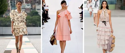 Платья весна-лето 2024, основные тренды, модные фасоны