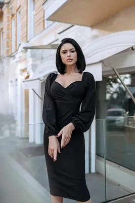 С чем носить платье с объемными рукавами? | Sobaka.ru